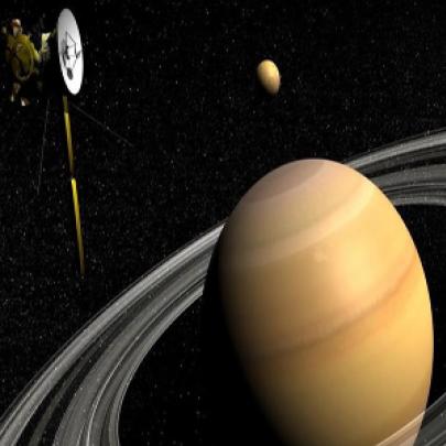 Cientistas da NASA descobrem objeto estranho em lua de Saturno