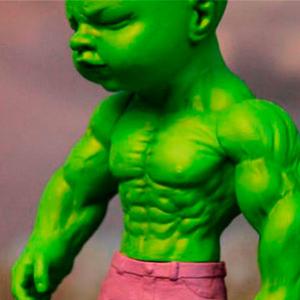Temper Tot: o bebê Hulk