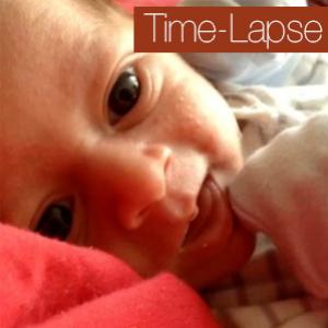 O primeiro ano da vida de um bebê em um lindo time-lapse