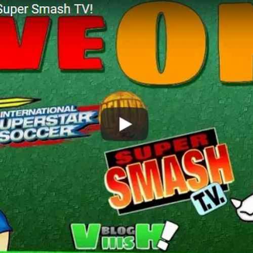 Live de sábado - Jogando International SuperStar Soccer e Super Smash 
