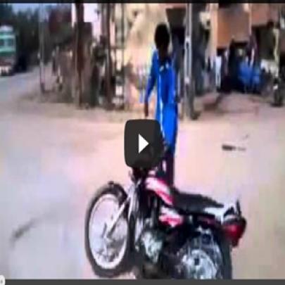  Gangue indiana bota motoqueiro pra correr