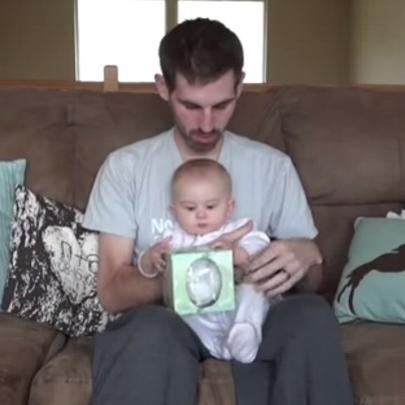 Pouco antes de morrer de câncer, pai grava vídeo para sua filha