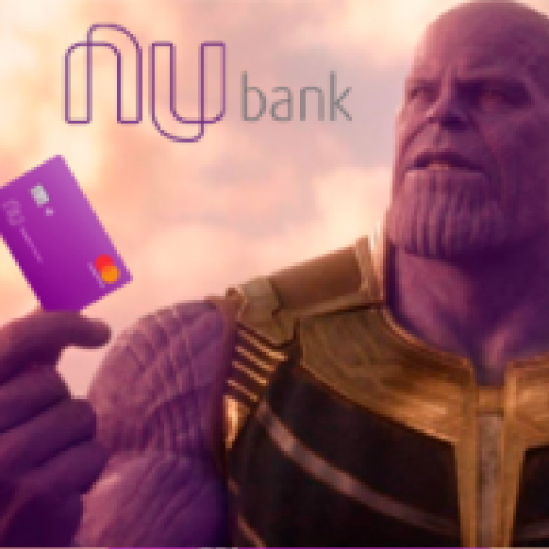 Nubank envia boneco do Thanos para cliente fã de vingadores