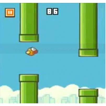 Quando alguém te faz morrer no Flappy Bird