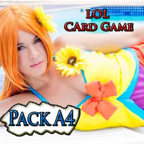 Card Game LOL - Pack A4 Ultimo da coleção