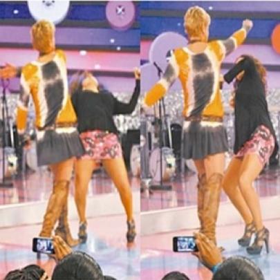 Xuxa briga com Daniela Mercury em seu programa
