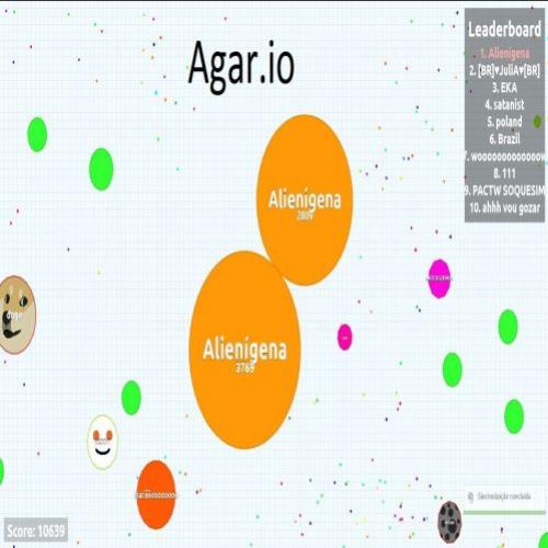 Aprenda jogar Agar.io com amigos, por sons e skins