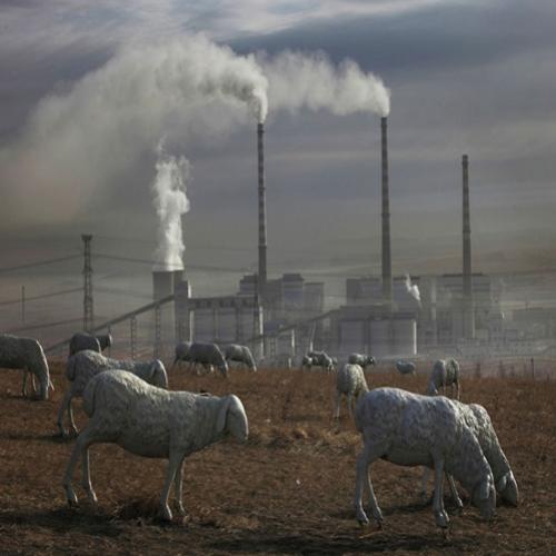 Imagens impressionantes da poluição na China