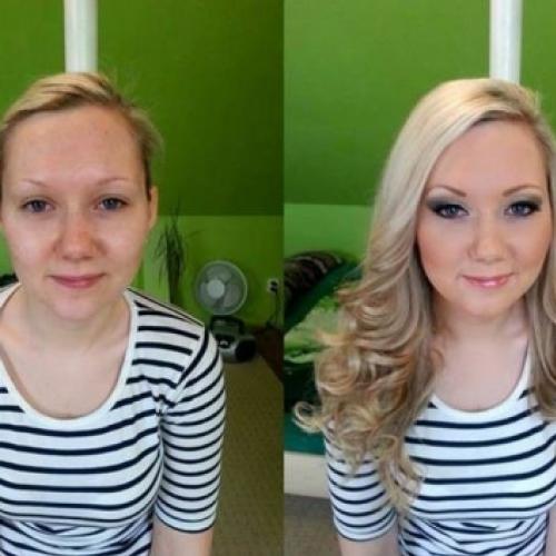 Veja como a maquiagem tem o poder de transformar as mulheres