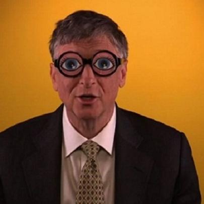 Bill Gates como você nunca viu