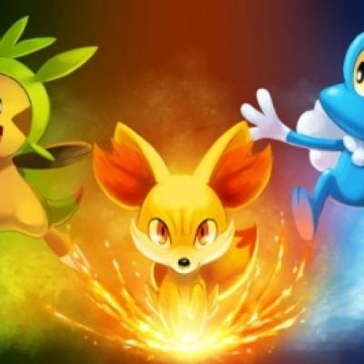 Veja as evoluções do trio inicial de Pokémon X/Y