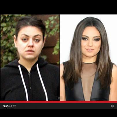 O poder da maquiagem: 15 celebridades antes e depois .. impressionante