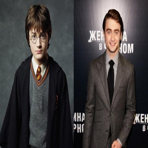 Antes e Depois - Harry Potter