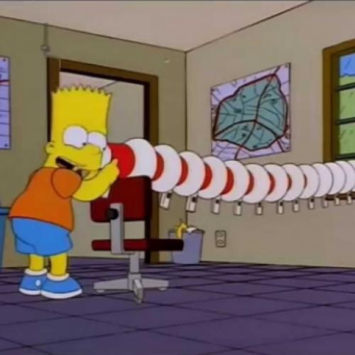 A melhor cena de os Simpsons
