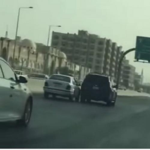 Uma simples briga de transito na Arábia Saudita