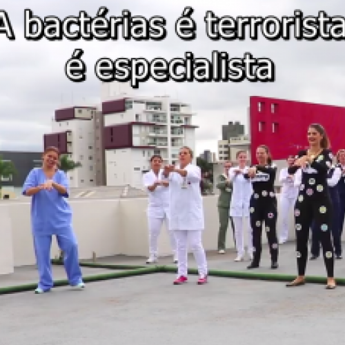 Bactéria terrorista - Nova música da cruz vermelha do Paraná