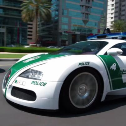 Saca só a frota de viaturas da polícia de Dubai