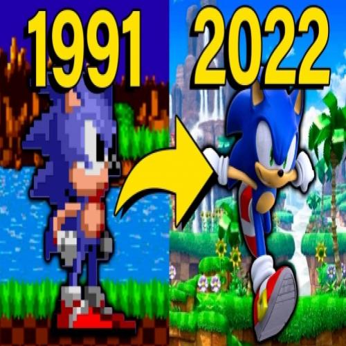 Evolução do Sonic nos games