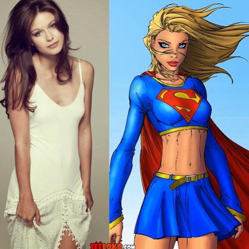 Escolhida a Supergirl da série!