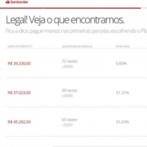 Consórcio Santander: Veja como funcionam as opções de compra deste pla