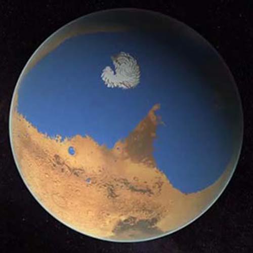 Marte pode ter tido um oceano