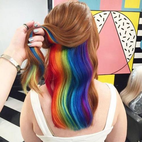 Inspiration: Cabelos arco-íris