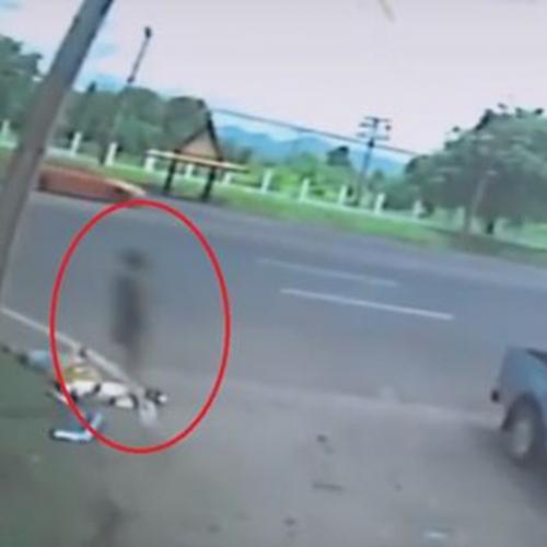 Vídeo mostra a Alma de uma mulher deixando seu corpo após acidente