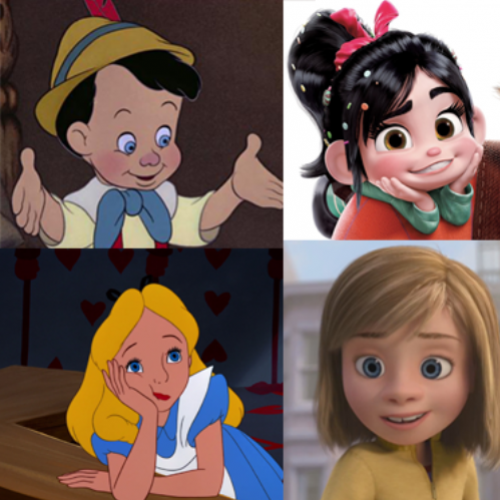 As crianças da Disney