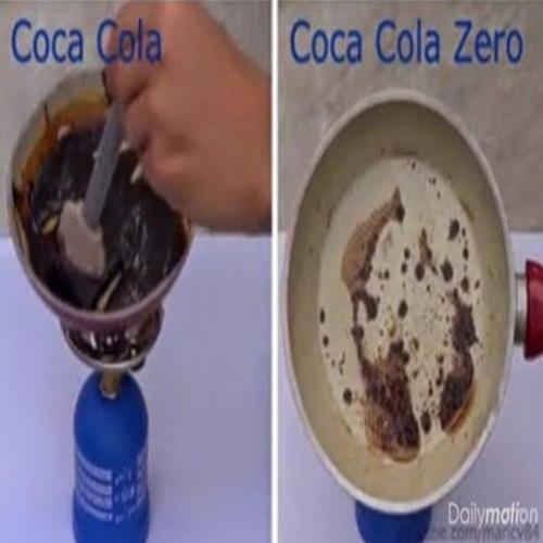 Veja qual a diferença entre a Coca e Coca Zero!