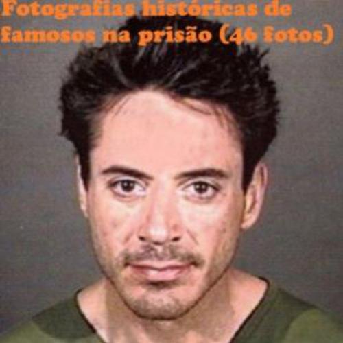 Fotografias históricas de famosos na prisão.