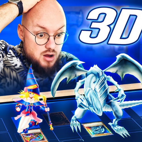 Esse streamer simplesmente criou uma mesa 3D de Yu-Gi-Oh