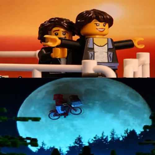Filmes recriados em Lego!