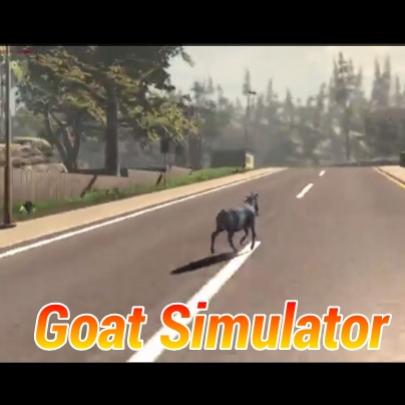 Goat Simulator - Um game louco onde você é um bode!