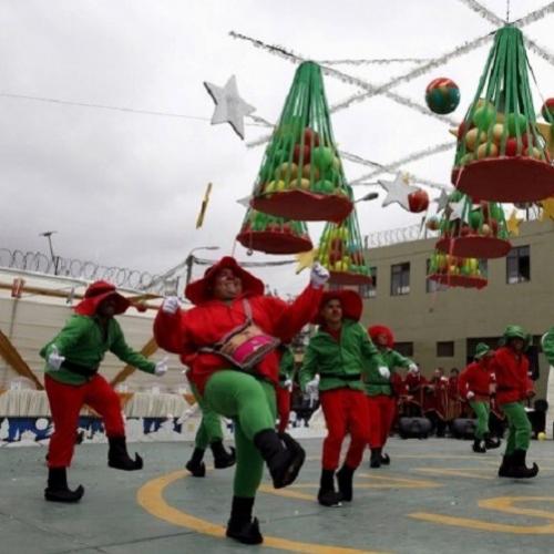 Prisioneiros do Peru também comemoraram o Natal