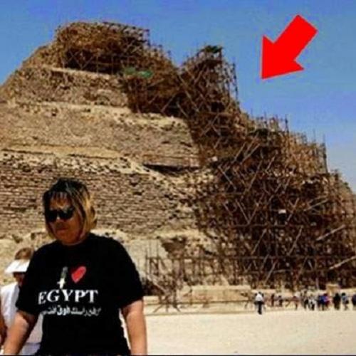 A pirâmide mais antiga do Egito está com um triste fim!