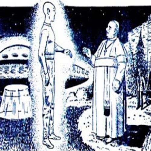 Papa João XXIII conversa com extraterrestre 