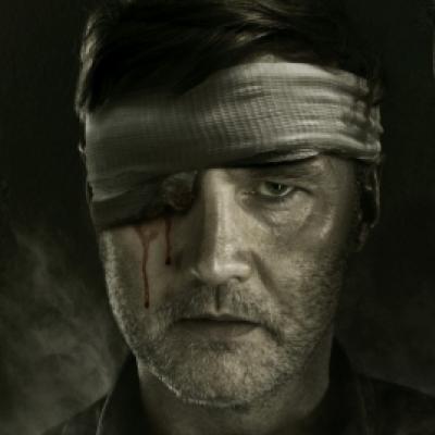 O Governador(Philip Blake). The Walking Dead. Imagem e frase da série.