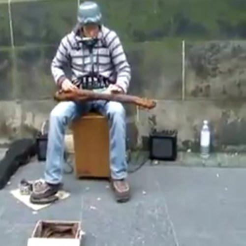 Artista de rua - solo country gaita e guitarra