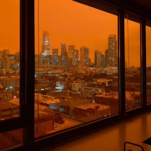 Vídeo mostra São Francisco após incêndios florestais