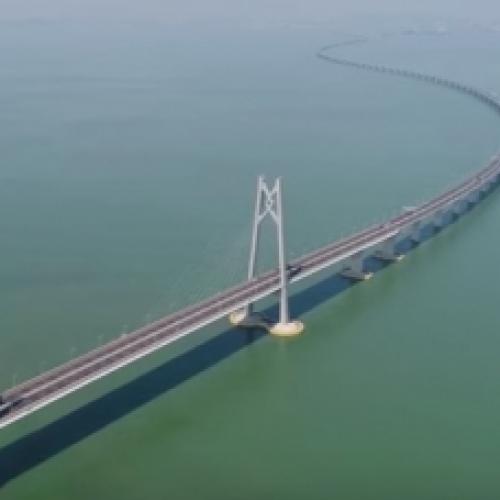 China inaugurou a maior ponte marítima do mund