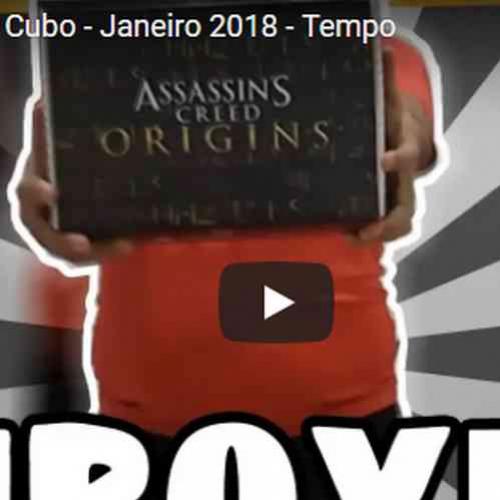 Unboxing - Nerd ao Cubo - Janeiro-2018 - Tempo