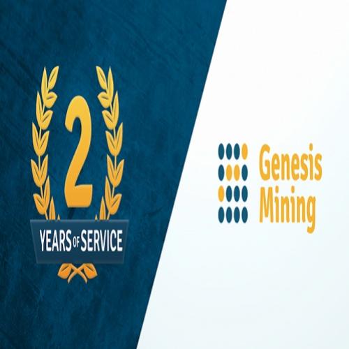 Genesis mining comemora aniversário de dois anos com grande código de 