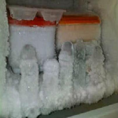 Descongelar rapidamente a geladeira