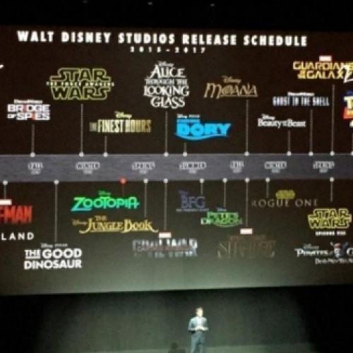 A Disney já anunciou sua lista de filmes para os próximos anos